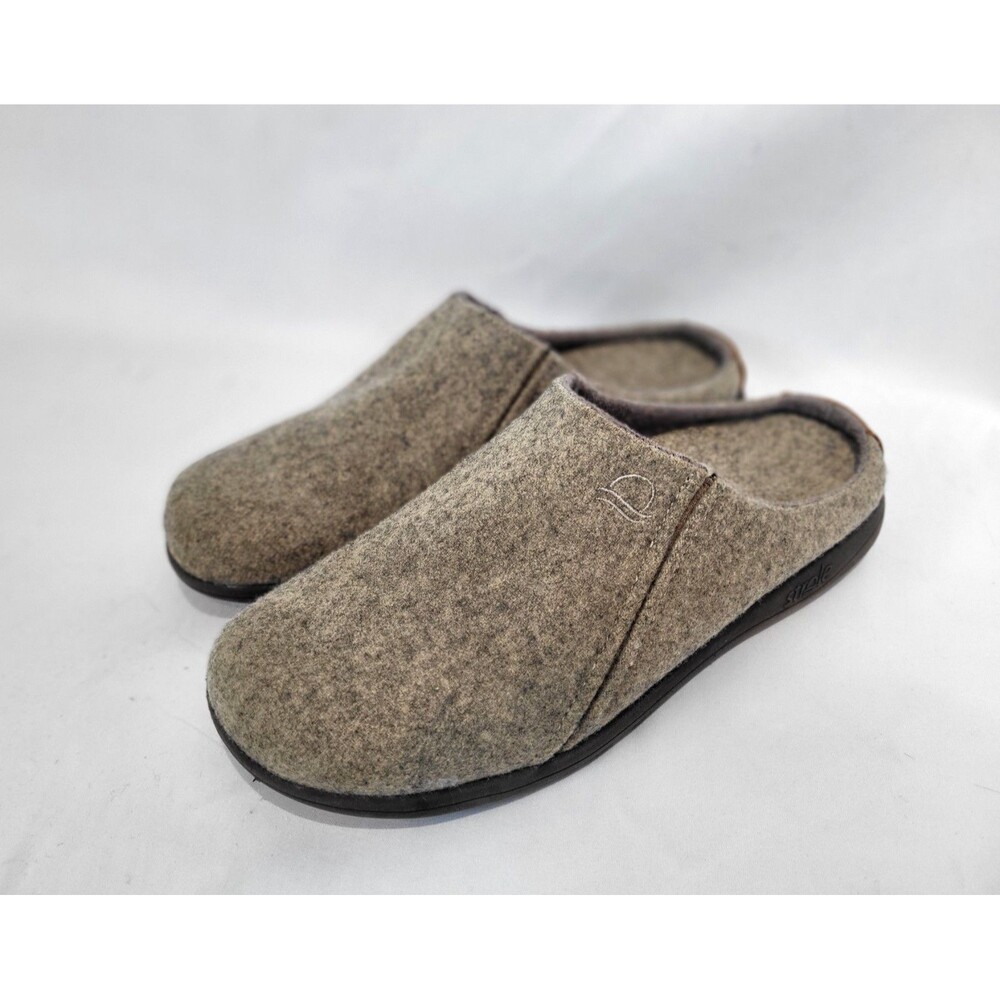 Strole Lodge Mens Supportive Clog Wool Slipper Shoe Size 11 Slip On